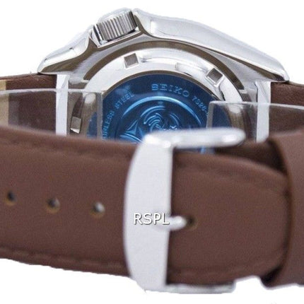 Montre 200M Ratio cuir marron SKX007K1-LS12 masculine automatique Seiko Diver