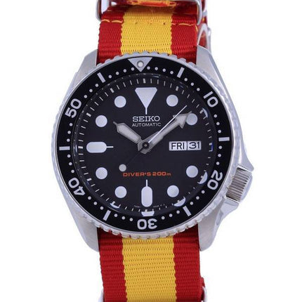 Montre Seiko Automatic Diver's Polyester SKX007K1-var-NATO29 200M pour homme