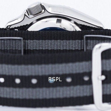 Seiko automatique montre de plongée l’OTAN Strap 200M SKX009J1-NATO1 montre homme