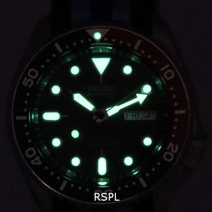 Montre pour homme Seiko Blue Dial Automatic Diver SKX009J1-var-NATO20 200M