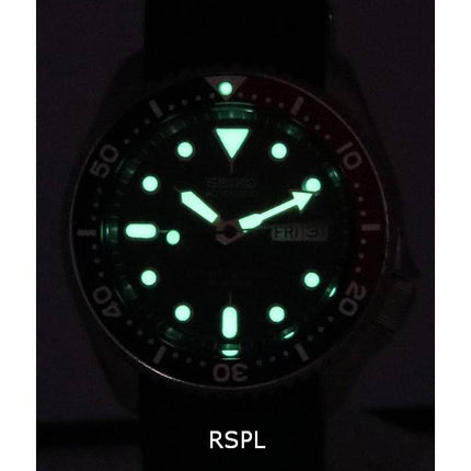 Montre pour homme Seiko Blue Dial Automatic Diver SKX009J1-var-NATO21 200M