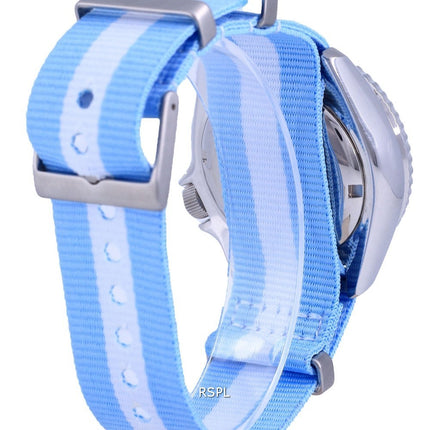 Montre pour homme Seiko Automatic Diver en polyester fabriquée au Japon SKX009J1-var-NATO24 200M