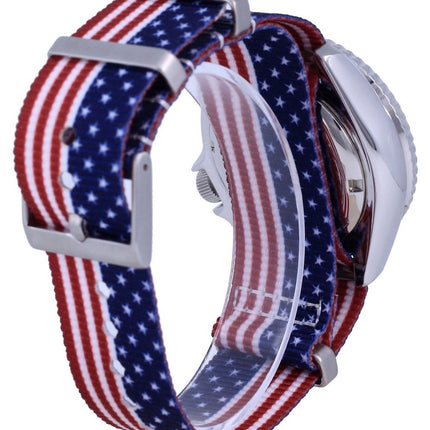 Montre Seiko Automatic Diver's Polyester Japan Made SKX009J1-var-NATO27 200M pour homme