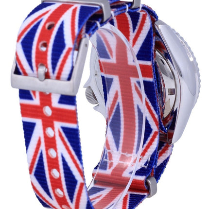 Montre pour homme Seiko Automatic Diver en polyester fabriquée au Japon SKX009J1-var-NATO28 200M