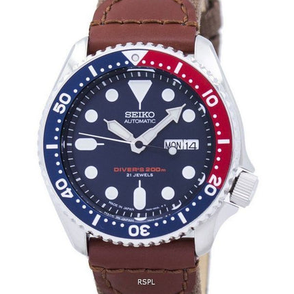 Montre toile sangle SKX009J1-NS1 200M hommes d'automatique Seiko Diver