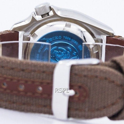 Montre toile sangle SKX009J1-NS1 200M hommes d'automatique Seiko Diver