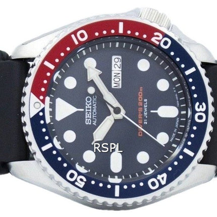 Montre homme Seiko automatique de plongée 200 m reconditionnée, fabriquée au Japon, SKX009 SKX009J1 SKX009J