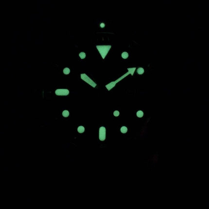 Montre 200M cuir noir bracelet masculin automatique Seiko SKX009K1-LS14 Diver