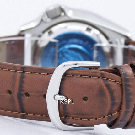 Montre 200M Ratio cuir marron SKX009K1-LS7 masculine automatique Seiko Diver