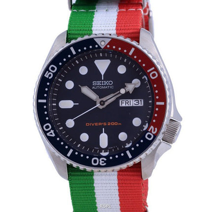 Montre Seiko Automatic Diver's Polyester SKX009K1-var-NATO23 200M pour homme