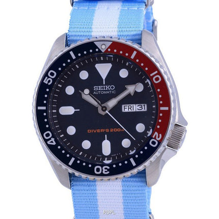 Montre Seiko Automatic Diver's Polyester SKX009K1-var-NATO24 200M pour homme