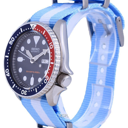Montre Seiko Automatic Diver's Polyester SKX009K1-var-NATO24 200M pour homme