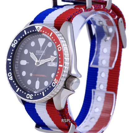 Montre Seiko Automatic Diver's Polyester SKX009K1-var-NATO25 200M pour homme