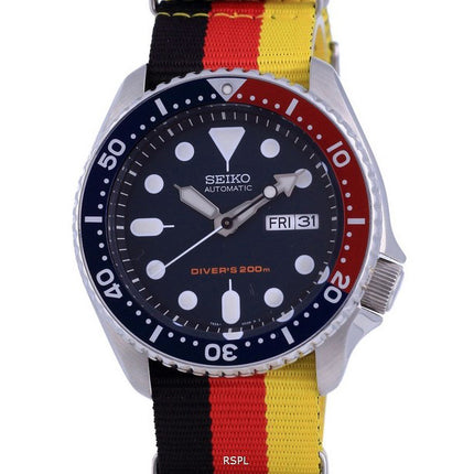 Montre Seiko Automatic Diver's Polyester SKX009K1-var-NATO26 200M pour homme