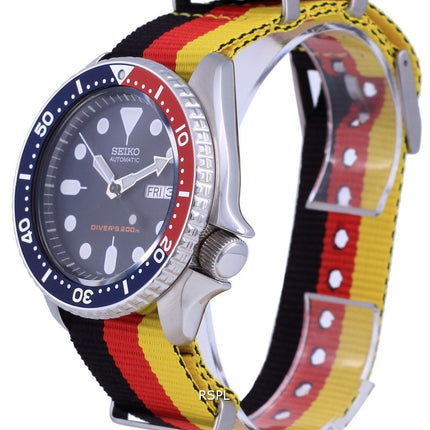 Montre Seiko Automatic Diver's Polyester SKX009K1-var-NATO26 200M pour homme