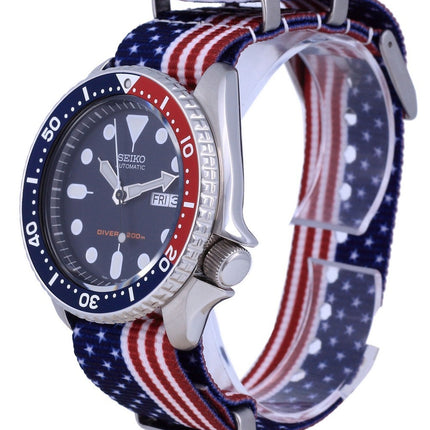 Montre Seiko Automatic Diver's Polyester SKX009K1-var-NATO27 200M pour homme