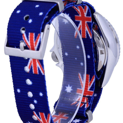 Montre Seiko Automatic Diver's Polyester SKX009K1-var-NATO30 200M pour homme