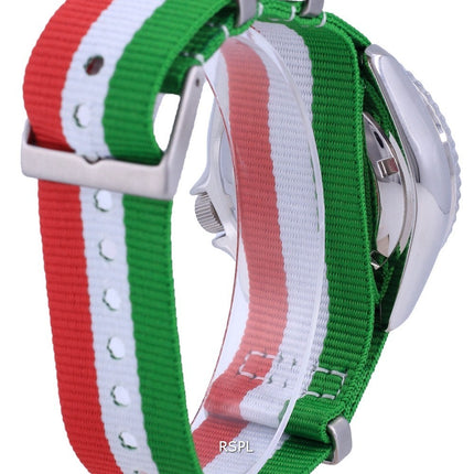 Montre pour homme Seiko Automatic Diver's Japan Made Polyester SKX011J1-var-NATO23 200M