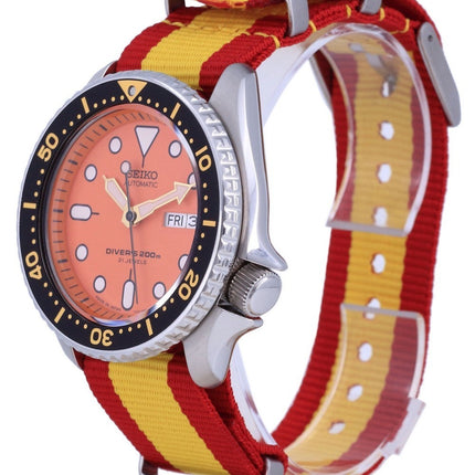 Montre pour homme Seiko Automatic Diver's Japan Made Polyester SKX011J1-var-NATO29 200M
