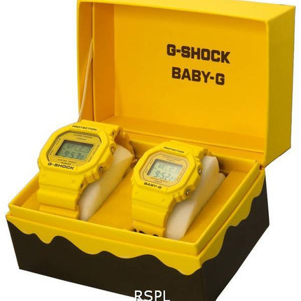 Casio G-Shock et Baby-G Digital Honey inspiré de l'édition limitée Quartz SLV-22B-9 SLV22B-9 Montre Couple