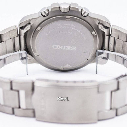 Seiko titane chronographe militaire SNA113P1 SNA113P SNA113