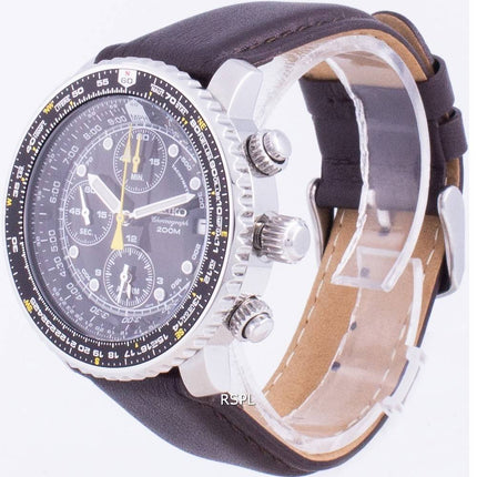 Montre Seiko Pilot',s Flight SNA411P1-VAR-LS11 Quartz 200M pour homme