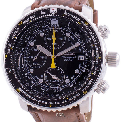 Montre Seiko Pilot',s Flight SNA411P1-VAR-LS7 Quartz 200M pour homme
