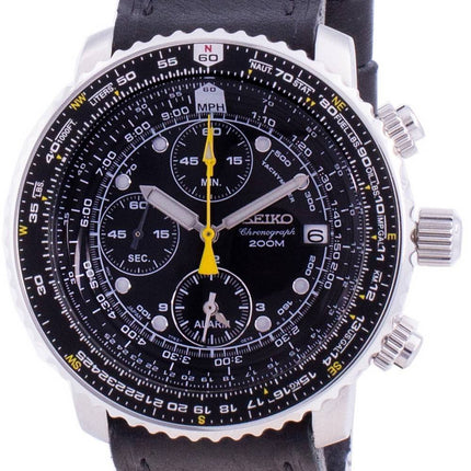 Montre Seiko Pilot',s Flight SNA411P1-VAR-LS8 Quartz 200M pour homme
