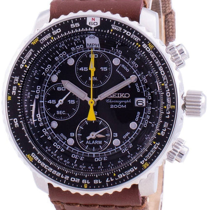 Montre Seiko Pilot',s Flight SNA411P1-VAR-NS1 Quartz 200M pour homme
