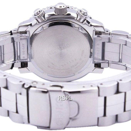 Montre homme Seiko Flightmaster SNA411 SNA411P1 SNA411P Pilot's Flight Alarm Chronograph reconditionnée