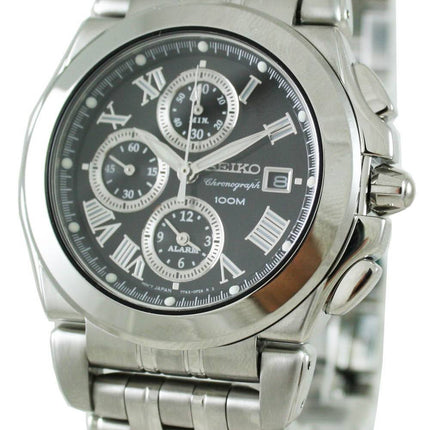 Seiko Alarme Montre chronographe SNA525P1 SNA525P SNA525 Hommes