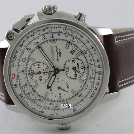 Seiko FLIGHTMASTER pilote chronographe SNAB71P1 SNAB71P SNAB71