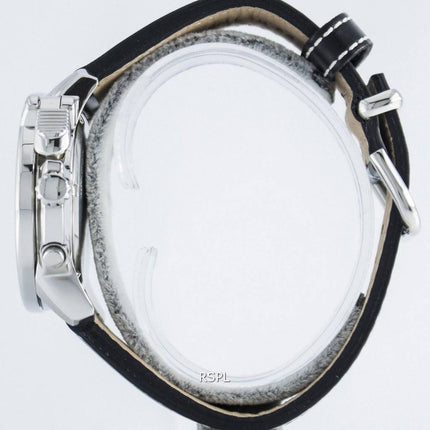 Montre Seiko Pilot Chronographe Quartz alarme SNAB73 SNAB73P1 SNAB73P hommes
