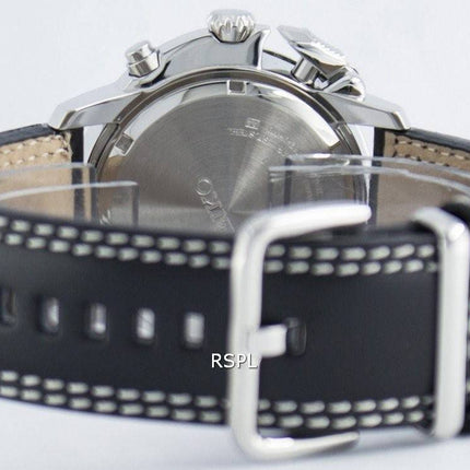 Montre Seiko Pilot Chronographe Quartz alarme SNAB73 SNAB73P1 SNAB73P hommes
