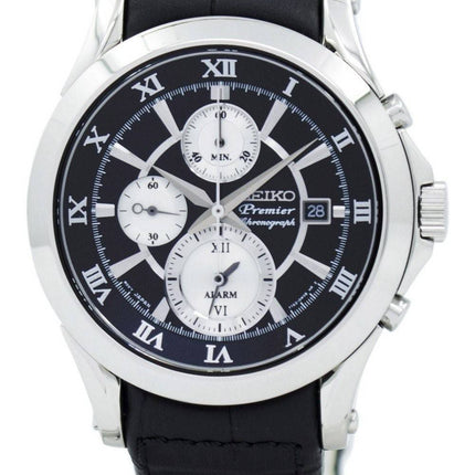Seiko Premier Chronograph Alarm montre SNAD29P1 SNAD29P SNAD29