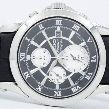 Seiko Premier Chronograph Alarm montre SNAD29P1 SNAD29P SNAD29