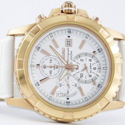 Montre Seiko Quartz alarme chronographe SNAE12 SNAE12P1 SNAE12P hommes
