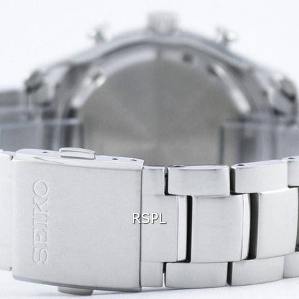 Montre Seiko Quartz alarme chronographe SNAF65 SNAF65P1 SNAF65P hommes