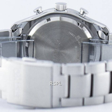 Montre Seiko chronographe Quartz alarme SNAF67 SNAF67P1 SNAF67P hommes