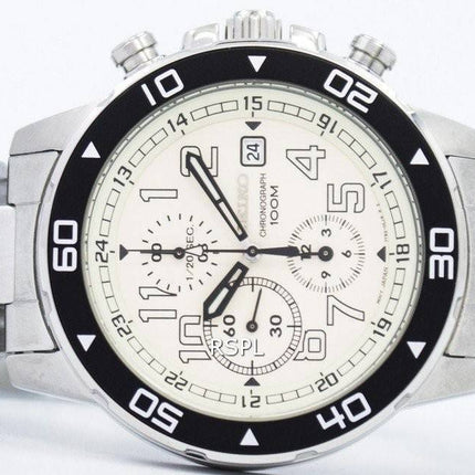 Seiko chronographe tachymètre SNDA05P1 SNDA05P SNDA05 100 M montre