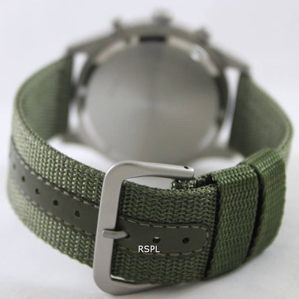 Montre Seiko Chronograph Nylon kaki sangle SNDA27P1 SNDA27P hommes