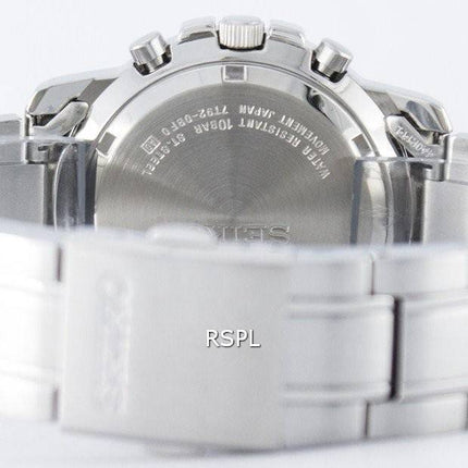 Montre Seiko chronographe Quartz SNDB03P1 SNDB03P SNDB03 tachymètre homme