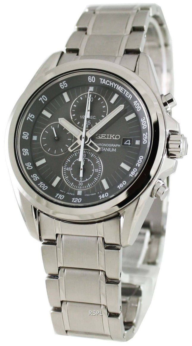 La montre de Seiko Titanium Chronographe Sport SNDC91P1 SNDC91 SNDC91P hommes