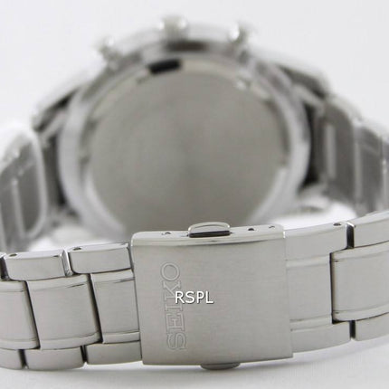 Seiko chronographe lunette rouge SNDF37P1 SNDF37P
