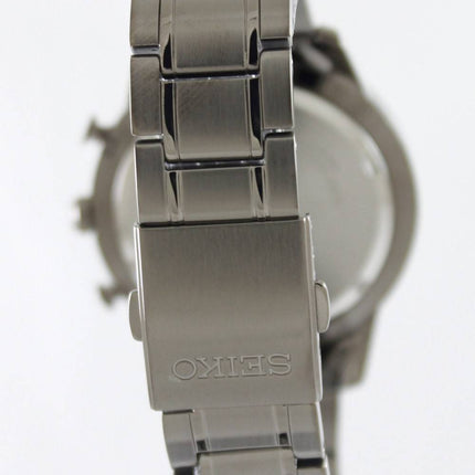 Seiko chronographe 100M lunette noire SNDF41P1 SNDF41P
