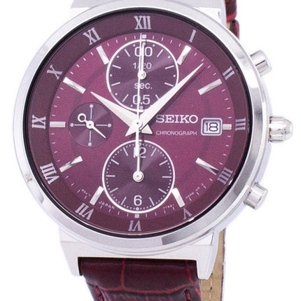Montre Seiko chronographe Quartz SNDV37 SNDV37P1 SNDV37P féminin