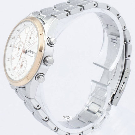 Montre Seiko chronographe tachymètre Quartz SNDV56 SNDV56P1 SNDV56P féminin