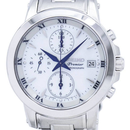 Montre Seiko Premier Chronograph Quartz SNDV71 SNDV71P1 SNDV71P féminin