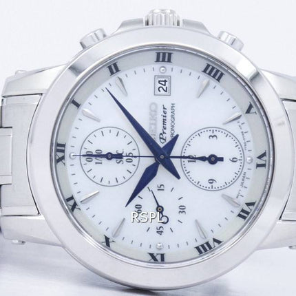 Montre Seiko Premier Chronograph Quartz SNDV71 SNDV71P1 SNDV71P féminin