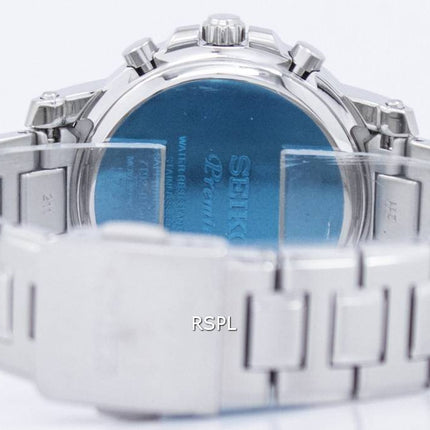 Montre Seiko Premier Chronograph Quartz SNDV71 SNDV71P1 SNDV71P féminin
